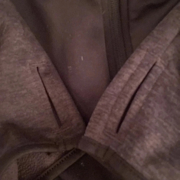 Champion gray jacket sweatshirt size XS mock neck zipper - Picture 5 of 6